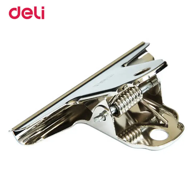 Зажимы для бумаги 30 мм 4 шт. в наборе|paper clip set|clip steelclip office |