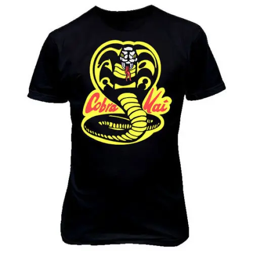 Футболка The мальчик каратист (COBRA KAI) дизайн SENSEI * Полная передняя часть рубашки