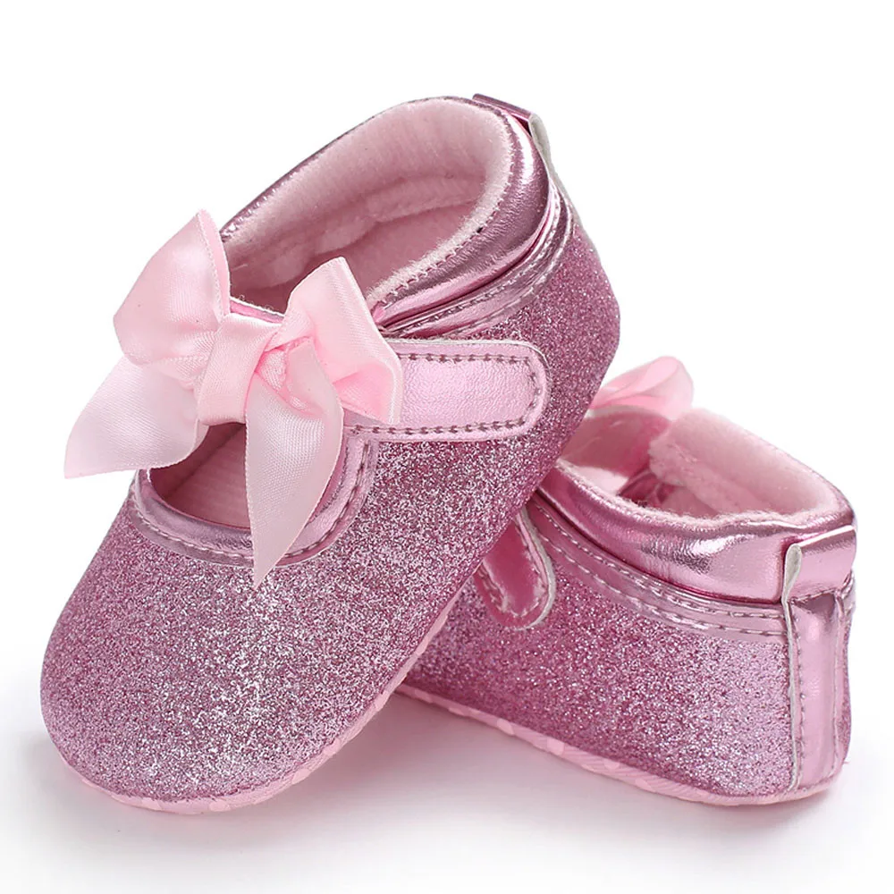 TELOTUNY/детская обувь для новорожденных с мягкой подошвой; комфортная Детская кровать; обувь из искусственной кожи; S3FEB28