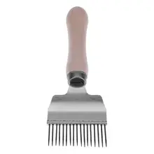 SZS горячий пчеловодческий из нержавеющей стали медовая расческа пчеловодства зуб разворачивающая вилка инструмент для пчеловодства