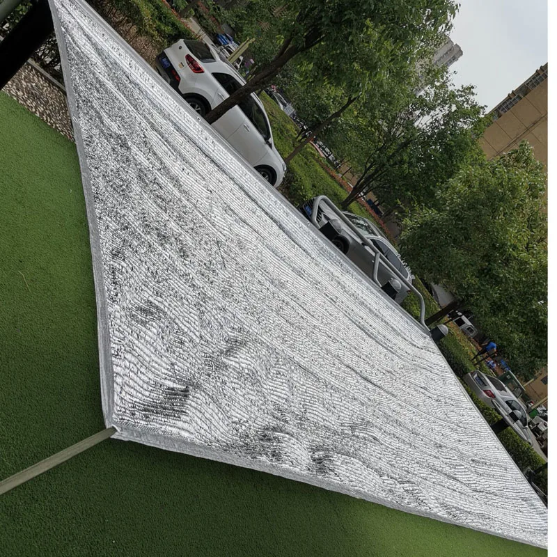 Tewango plata sombra neto 90% bloque UV aluminio malla plantas cubierta exterior reflectante luz solar 2x4 m Tewango plata sombra neto 90% bloque UV aluminio malla plantas cubierta exterior reflectante luz solar 2x4 m