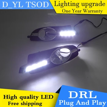 

Car styling For Buick lacrosse LED DRL For lacrosse led daytime running lights High brightness guide LED DRL 4 beads