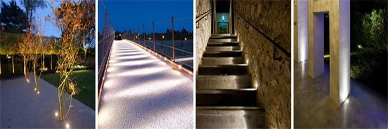 Lâmpada de Parede Luz do Assoalho ao ar Livre Foco Exterior Faretti Calpestabili Canto Luz Led Solar Suelo Passo 12 v 23 12 v exterior faretti calpestabili canto luz