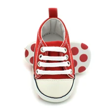 New Canvas Baby Sneaker Sport Shoes For Girls Boys Newborn Shoes Baby Walker Infant Toddler Soft Bottom Anti-slip First Walkers