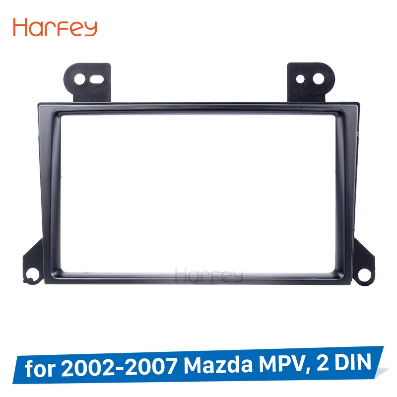 

Harfey 2 Din Car DVD Player Installation Panel Fascia frame CD Dash Mount Trim For 2002 2003 2004 2005 2006 2007 Mazda MPV