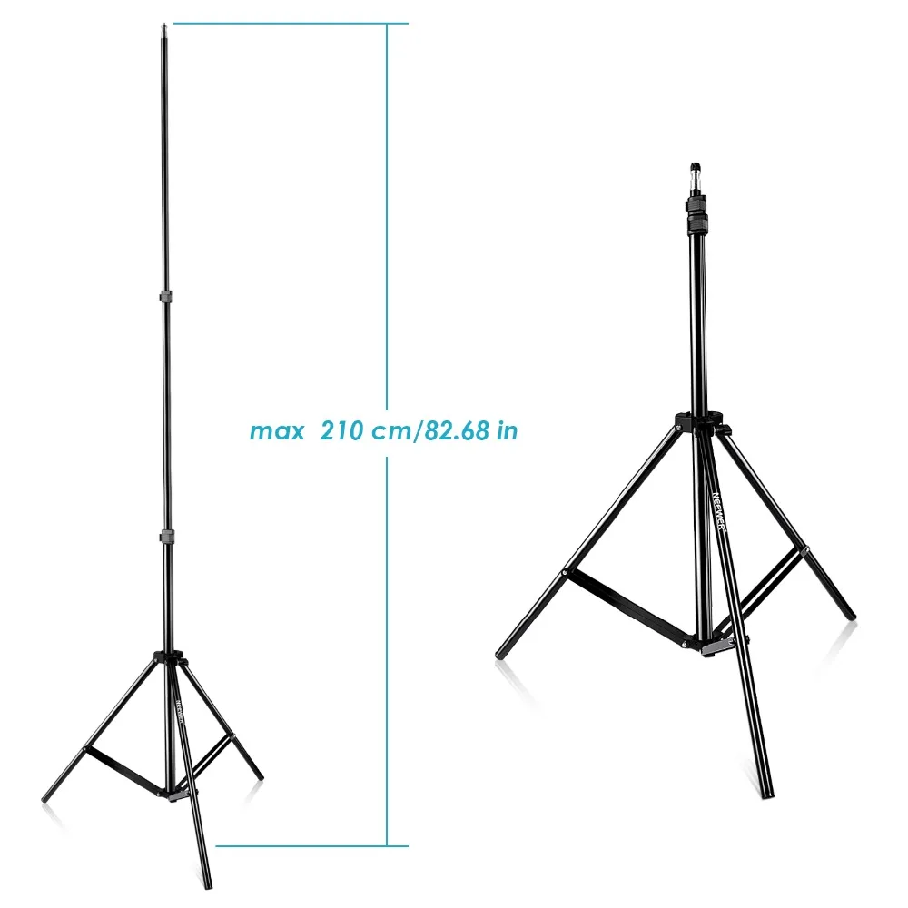 Neewe Photo Studio 2* комплект с тремя зонтиками(2) белый мягкий зонт+(2) Серебряный отражающий зонт+(2) Золотой отражающий зонт