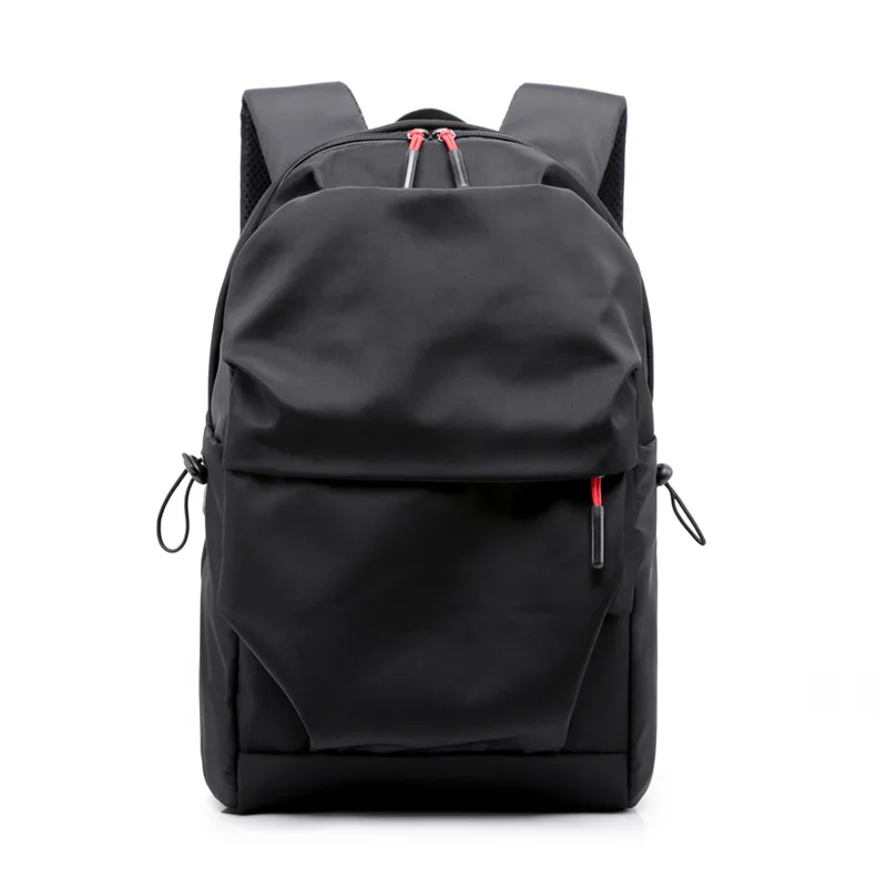 

Men Solid School Bag Backpack For Student Large Capacity Casual Travel Labtop Rucksack Fashion commuters Shoulders Bags