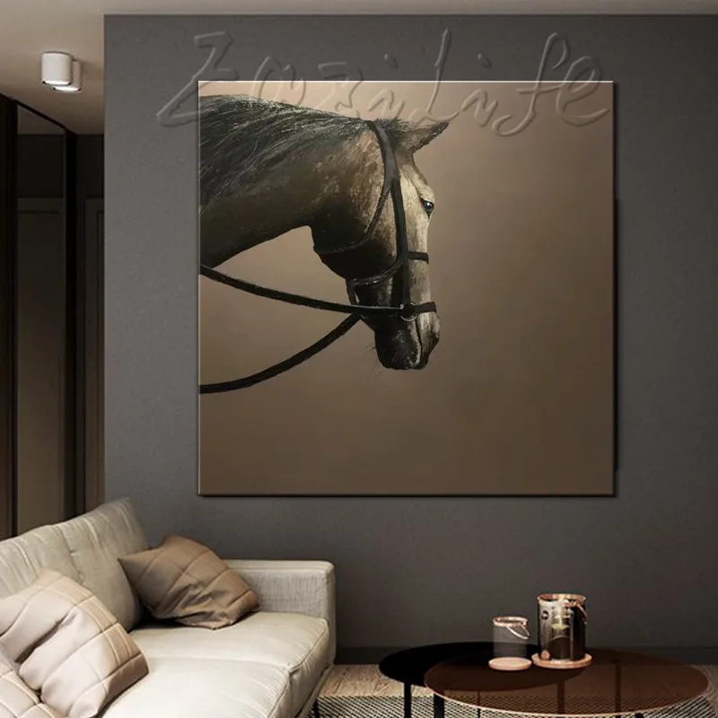 Hand Painted Original oil painting,horse painting,impasto,heavy texture,huge size,palette knife painting,Wall Art. Home Decor Hand Painted Original oil painting,horse painting,impasto,heavy texture,huge size,palette knife painting,Wall Art. Home Decor