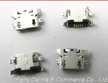 

50 pcs 100% New Micro USB Jack for lenovo A820t A690 S720 A830 S820 A850 charger connector dock port plug