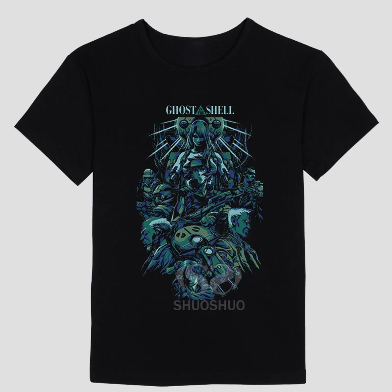 

Game theme ghost in the shell Men's short sleeve T-shirt