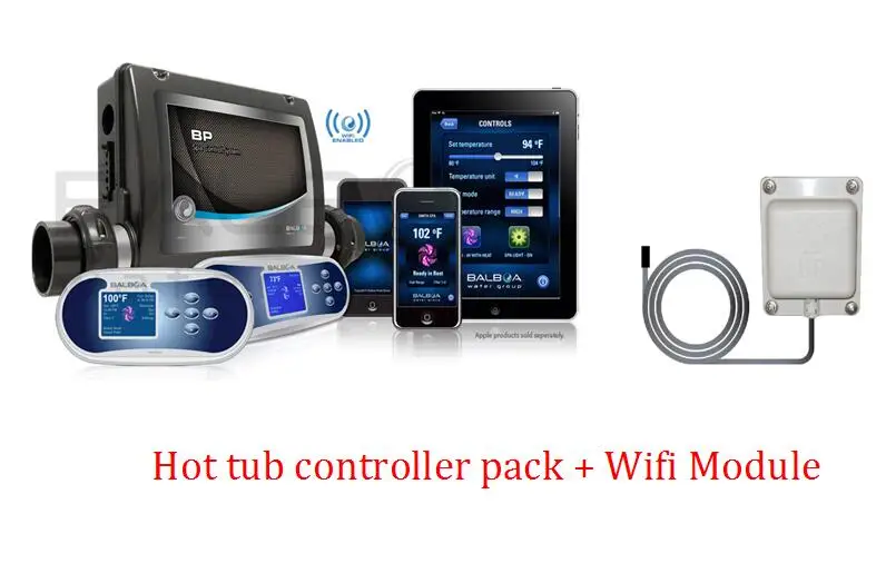 Hot tub conroller pack + Wifi module 1002