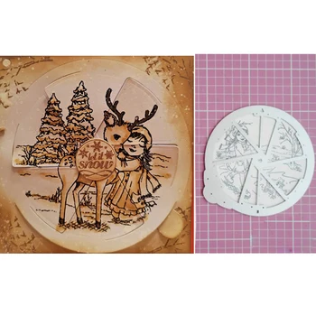 

Slide And Reveal Magic Windows Metal Cutting Dies Stencil for DIY Scrapbooking Embossing Photo Album Decoration Paper Craft