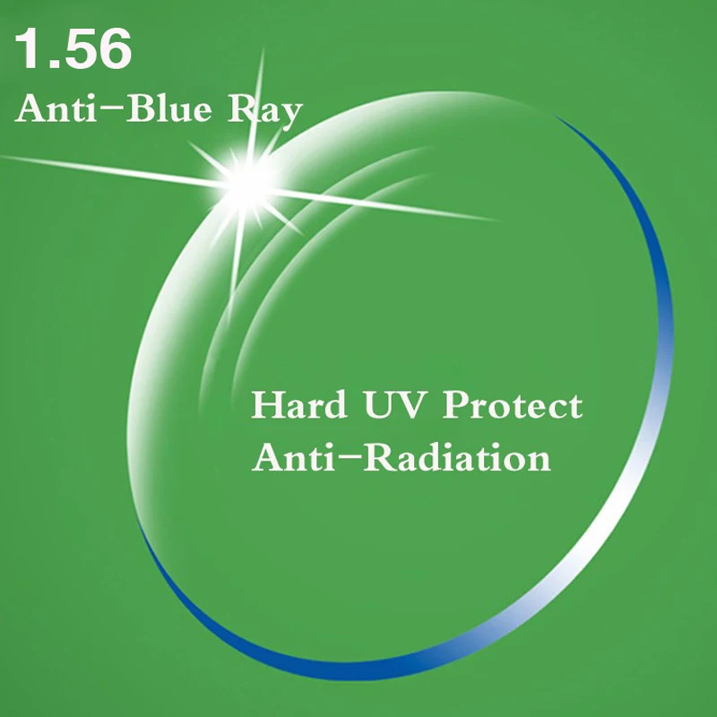 

1.56 Index Aspheric Prescription Lens CR-39 Myopia Presbyopia Lens Hard UV Protection Glasses Lens Anti-Blue Ray optical lenses