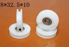 10pcs 608zz UU High quality U groove door pulley ball bearing plastic covered mute bearings U slot embedded bearing 8*32.5*10 mm 10pcs 608zz UU High quality U groove door pulley ball bearing plastic covered mute bearings U slot embedded bearing 8*32.5*10 mm