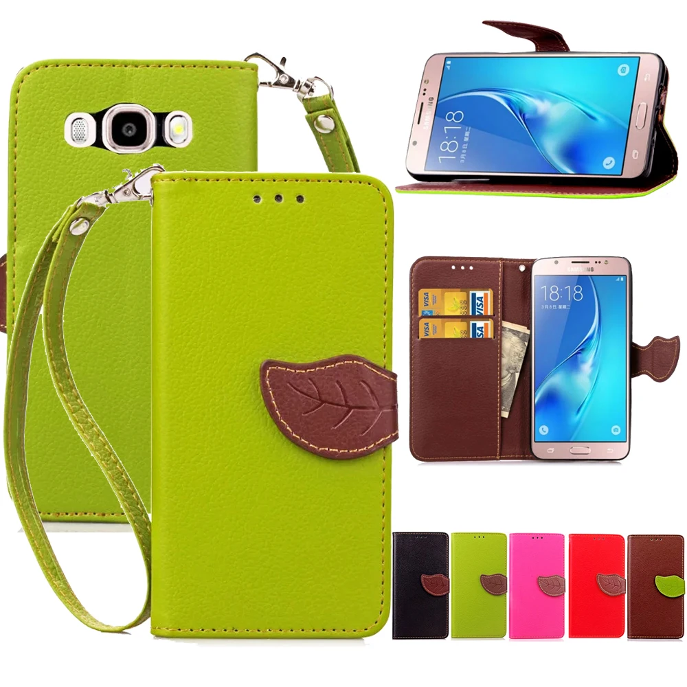 

Leather Wallet Phone Case For Samsung Galaxy J510 J5 2016 Luxury Leather Stand Card Holder Bag Cases Cover For Samsung J510F