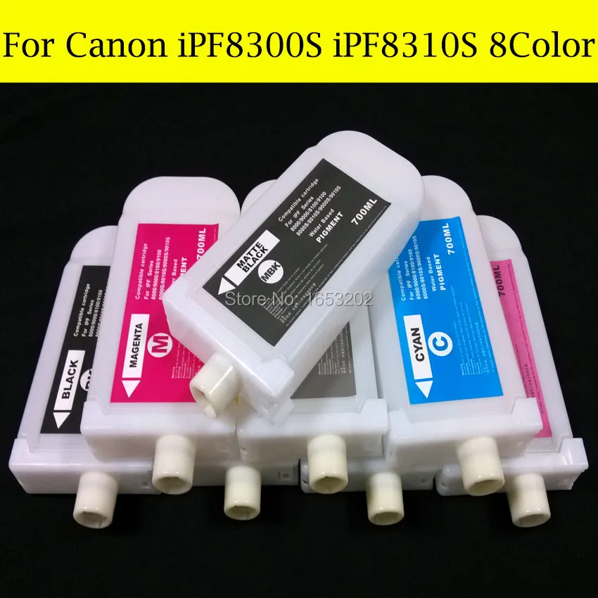 Canon PFI-704 iPF8300 iPF8310S 8Color 700ML 3