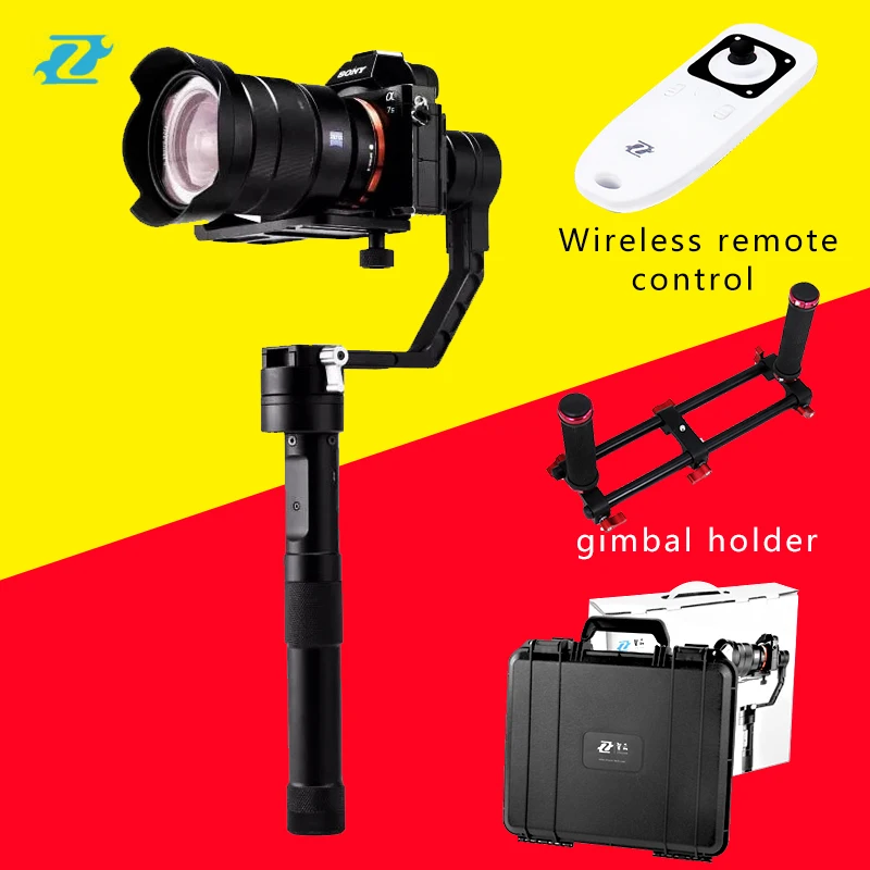 Zhiyun Crane 3 axis Handheld Stabilizer Gimbal for DSLR Canon Cameras Support 1.2KG Zhiyun DSLR  Crane gimbal  Free Shipping