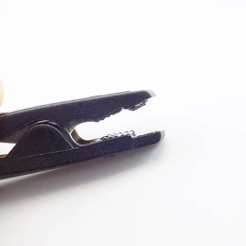 Description Picture 5 of item10A 50A Alligator Crocodile Clip Test lead Probes Battery Adapter Multimeter Pen Female Probe for 2mm 4mm Banana plug Cable Clip