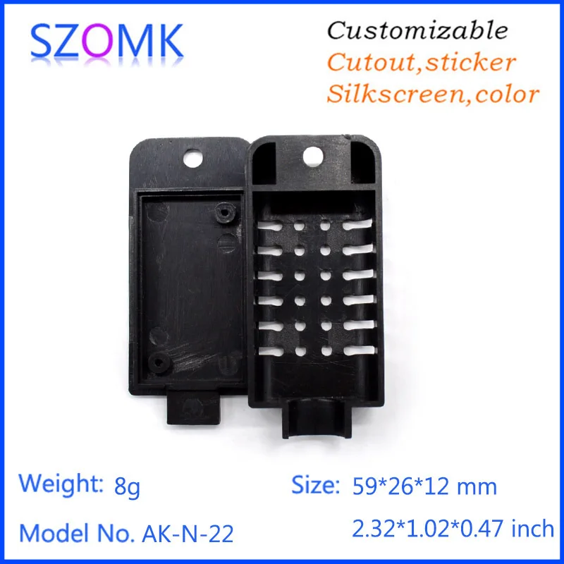 szomk small plastic enclosure electronics project box instrument enclosure control box Humidity sensor smoke detector (10).jpg
