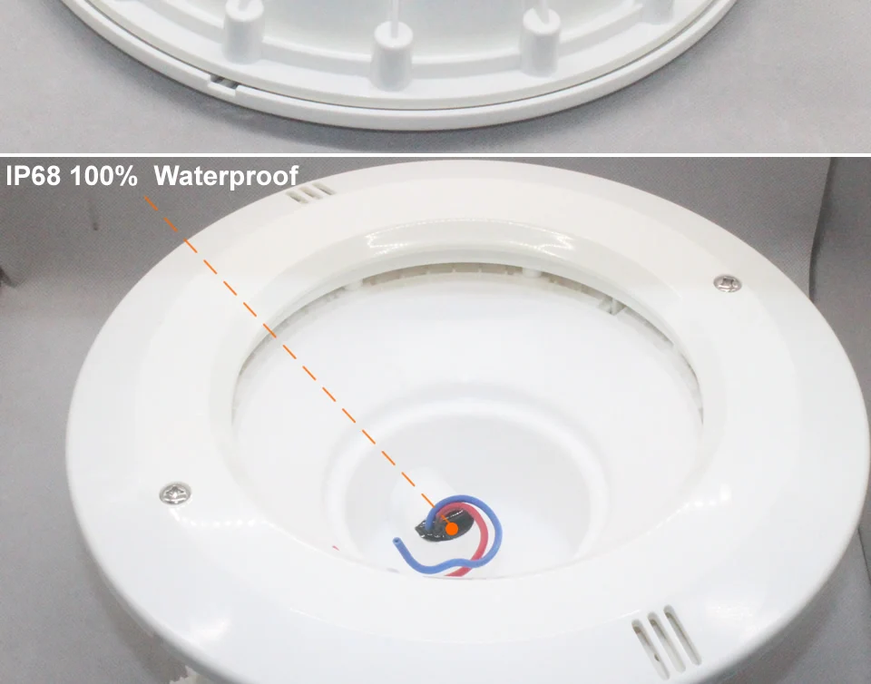 Par56 Светодиодный светильник для бассейна, водонепроницаемый материал для подводки бассейна, бетонная лампа для бассейна, ниша с 1,8 метровой проволокой