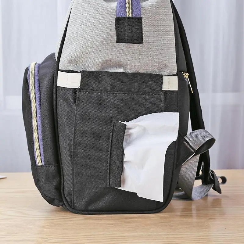 LEQUEEN, сумка для детских подгузников с USB интерфейсом, водонепроницаемые Рюкзаки для мам, большая емкость, сумка для подгузников для мам