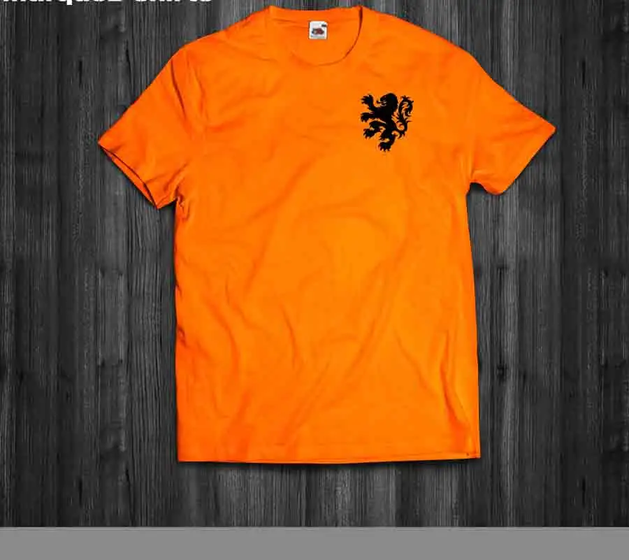 T Shirt Belanda Klasik Lion Logo 