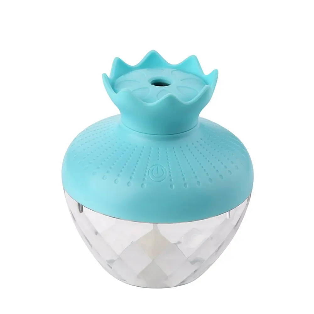 Mini USB Colorful Lotus Humidifier Household Vase Humidifier Luminous
