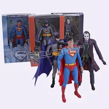 NECA DC комиксы БЭТМЭН Супермэн Джокер ПВХ фигурка коллекционная игрушка " 18 см 3 вида стилей