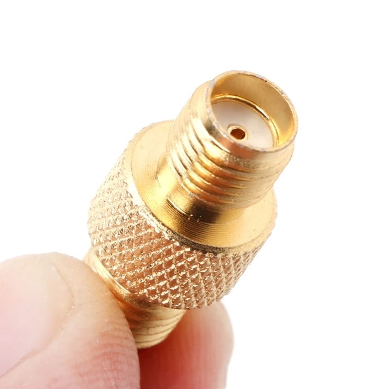 

OOTDTY RF SMA Female to SMA Female High frequency Adapter Copper Coax Connector Coupler