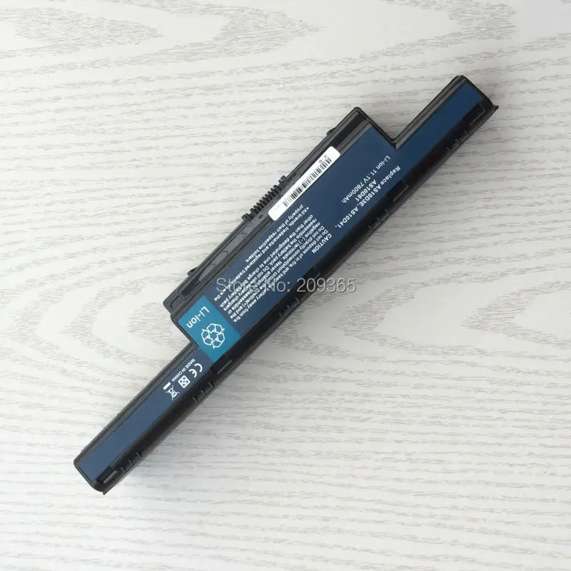 7800mAh 9 Cells laptop Battery for Acer AS10D31 AS10D75 AS10D51 AS10D71 Aspire 4741 5741 5750g 5552