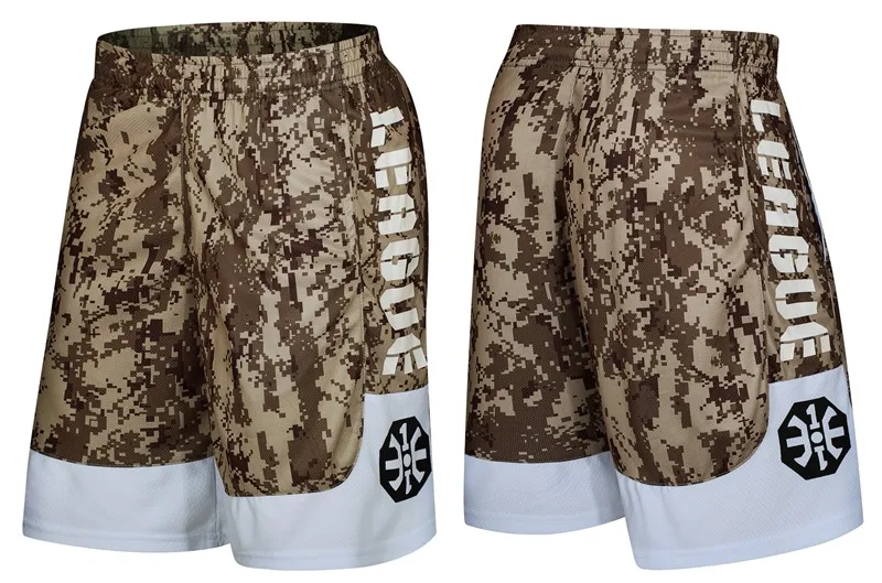 HOWE AO Summer Camouflage Men Shorts Sport Training Shorts Men Running Shorts Mans Gym Fitness Joggers Sweatpants Basketball