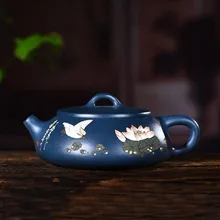 Рекомендуемые качественные товары все руки хлорит глина руда чернил живопись Большой Камень Тыква ковш чайник Кунг фу чайный набор