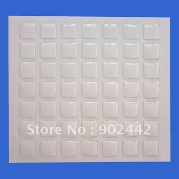 

Manufature and wholsale 2000 pcs/lot 8 mm Square Clear Epoxy Sticker for DIY jewelry decoration
