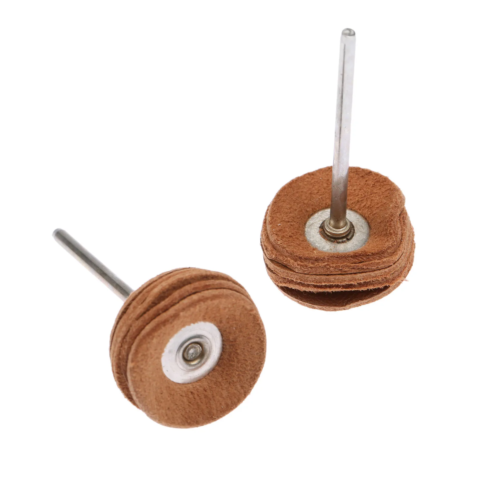 DRELD 10 шт. Dremel Аксессуары 22 мм полировка кожи полировка колеса для вращающихся инструментов 2,35 мм хвостовик ювелирный полированный инструмент