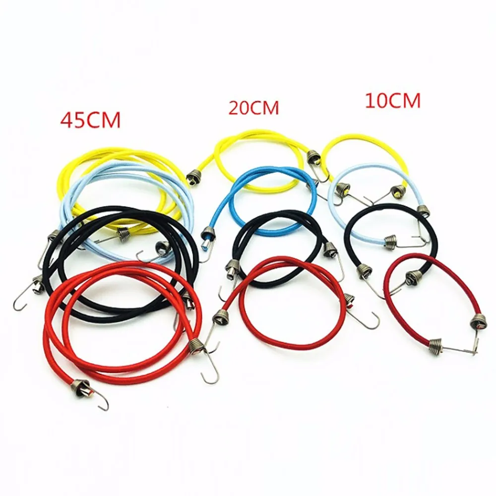 

1:10 RC Rock Crawler Car Elastic Roof Rack Rope/ Luggage Cord for Axial SCX10 II 90046 Tamiya CC01 D90 D110 Traxxas TRX-4