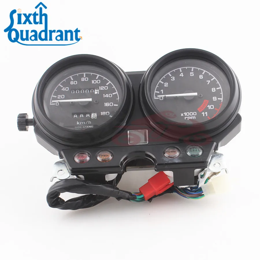Motorcycle Instrument Tachometer Odometer Speedometer Gauge Cluster KM