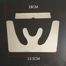 Стоматологическая окклюзированная Maxillary литья челюсти лисица плоская тарелка автоклав 1 комплект из нержавеющей стали