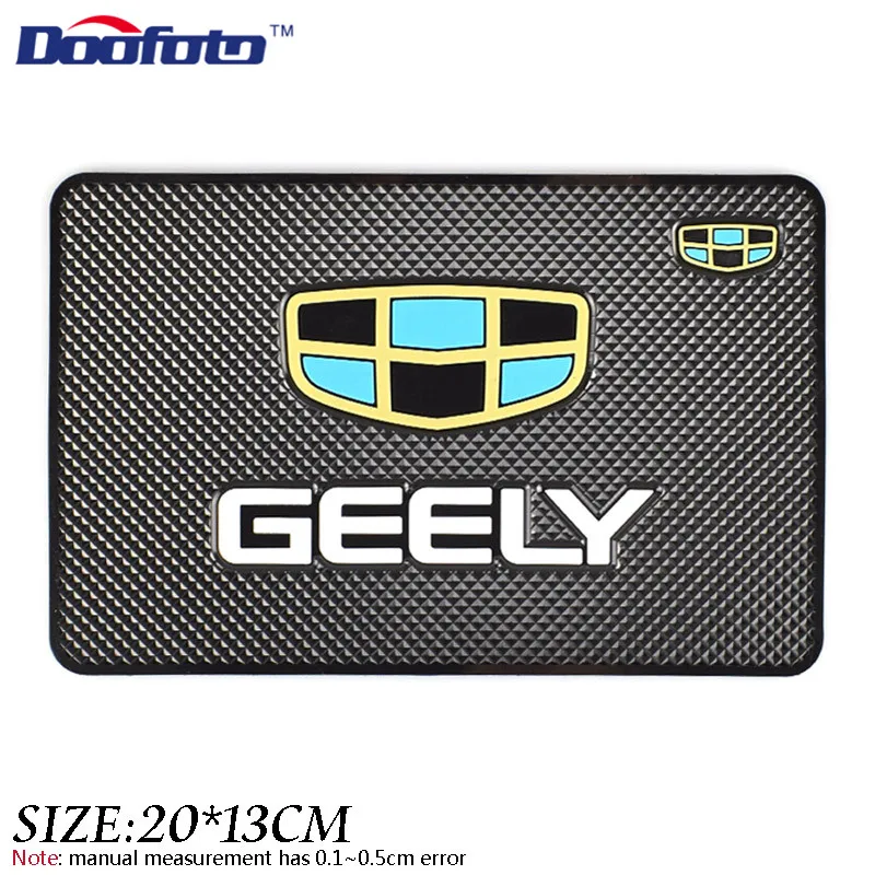 

Doofoto Car Styling Emblem PVC Mats Badge Logo For Geely Emgrand Ec7 Emgrand 7 Ec8 X7 Fc Panda Gc7 SX7 Car Interior Accessories