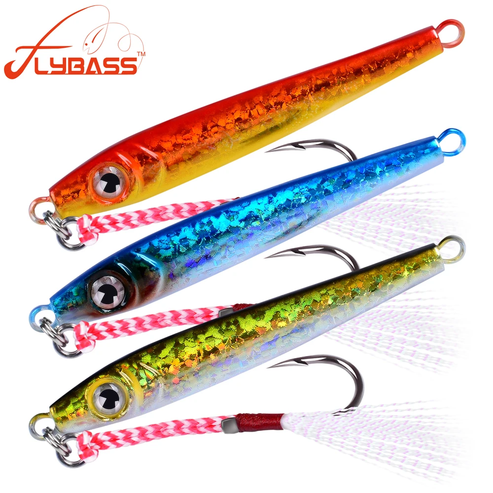 4 PC/lot Fishing Lure Lead Fishing 8cm/35g Bait with/No Nepal Hooks