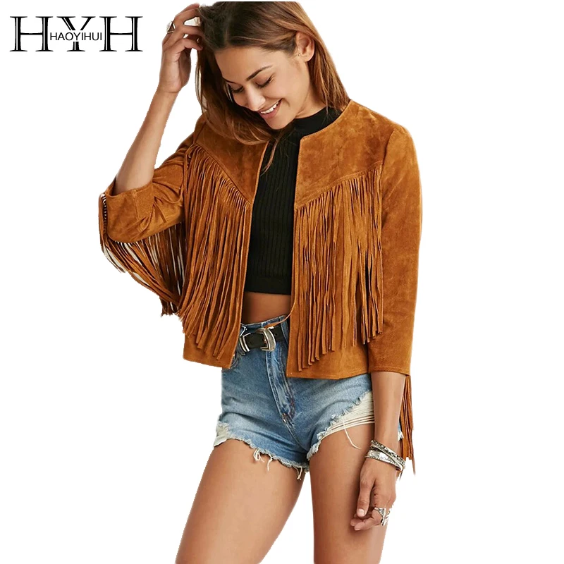 short fringe jacket