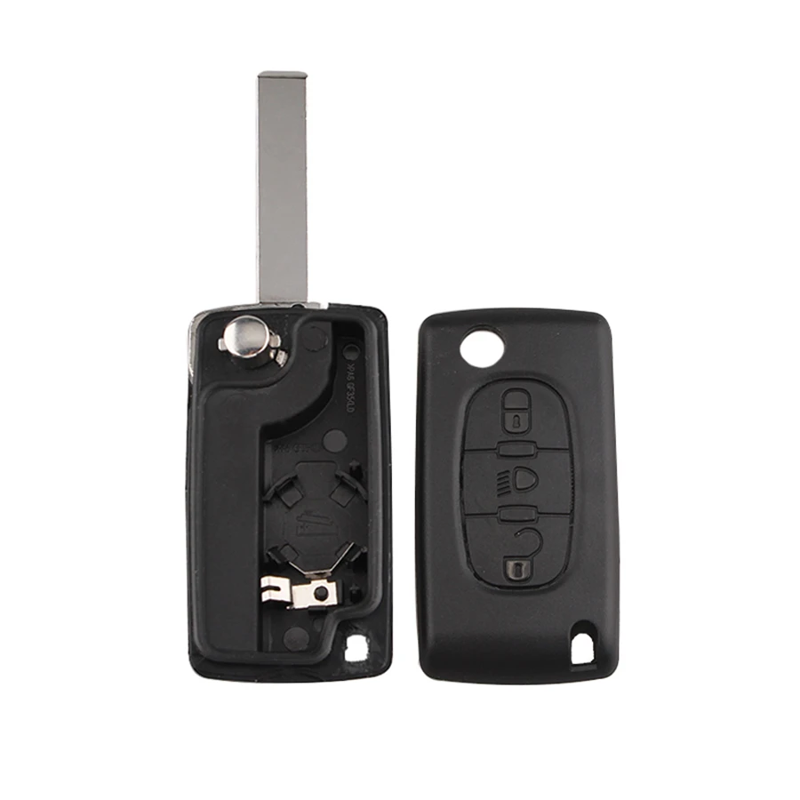 3 кнопки новый флип чехол для ключа Citroen C2 C3 C4 C5 C6 Picasso удаленный светильник символ