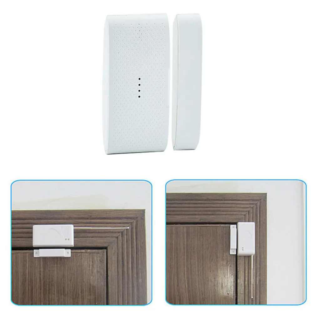Wireless Door Magnetic Sensor Detector Window Door Entry Anti Thief Burglar Alarm 433Mhz Home Wireless Security Alarm System Wireless Door Magnetic Sensor Detector Window Door Entry Anti Thief Burglar Alarm 433Mhz Home Wireless Security Alarm System