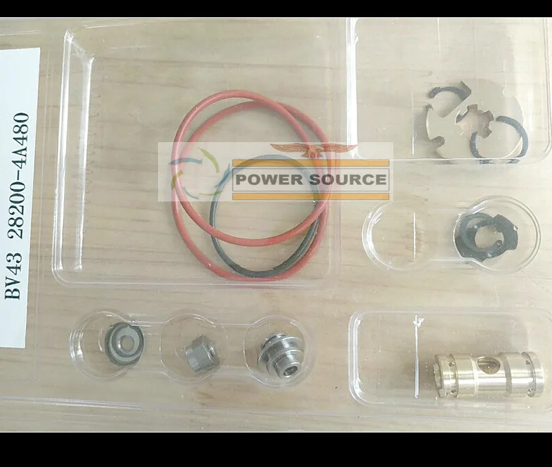 BV43 Turbo repair kit rebuild 28200-4A470 28200-4A480 53039880144 53039880145 53039880127 For KIA Sorento 2.5L CRDi D4CB 170HP (1)