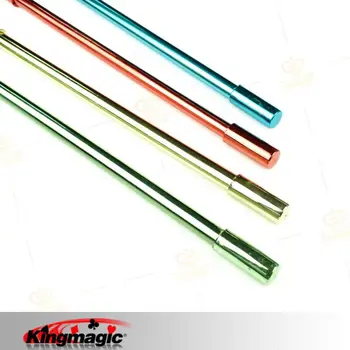 

Hot Sale Free Shipping Colour Change Cane magic props four different colors of plastic rods Magic Wand 4pcs/lot