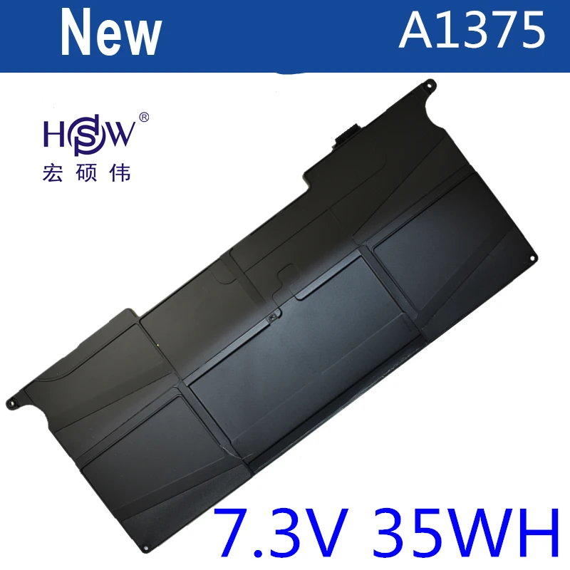 HSW Аккумулятор для ноутбука APPLE A1370 (2010 Версия) A1375 MacBook 11 &quotAir MC505LL платеж после