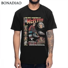 Ciencia ficción película Volver al futuro tiempo máquina DeLorean Heavy Adventures camiseta 2019 nueva llegada Vintage Design camiseta