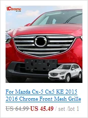 Для Mazda CX-5 CX5 KE 2012 2013 хромированный задний стеклоочиститель боковой корпус молдинг багажник бампер протектор украшение автомобиля Стайлинг