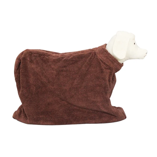 Pet Towels Microfiber Soft Big Dog Bathrobe Clothes For Small Large