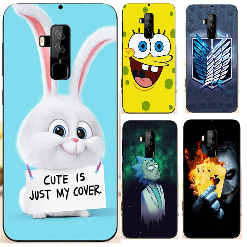 

Color Painting Butterfly Flower Cartoon Cover HT S8 Cool Gel Fundas Capa Soft TPU Case For Homtom S8 S 8 5.7 inch