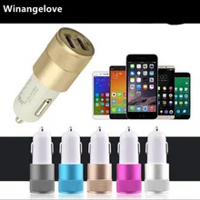 Winangelove 200 шт с двойным usb портом микро Университет адаптер для синхронизации данных 2.1A+ 1A автомобильное зарядное устройство для iphone 4 5 6 6s 7 для samsung s7 s6
